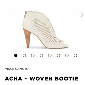 acha woven bootie